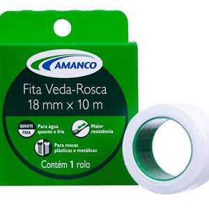 Fita Veda Rosca 18mm x 10m - AMANCO