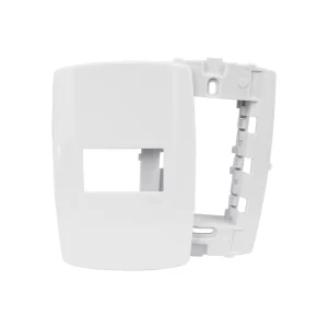 Placa 4x2 1 Módulo Suporte Slim Branco - ILUMI