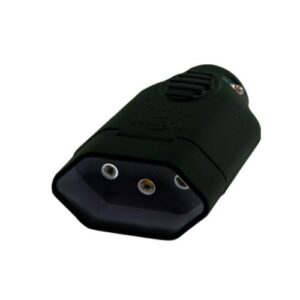 Pino Fêmea 3P 10A Preto – ILUMI