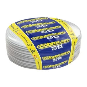 Cabinho Flexível 1,5mm² 100 m Branco – COBRECOM