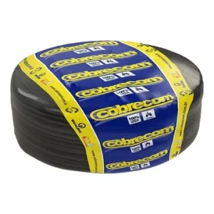 Cabinho Flexível 1,5 mm² 100 m Preto – COBRECOM