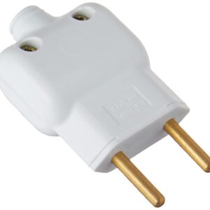 Pino Macho 2P Prensa Cabo 10A Branco - ILUMI