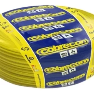 Cabinho Flexível 1,5 mm² 100 m Amarelo - COBRECOM