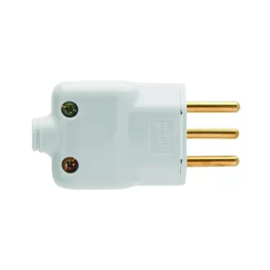 Pino Macho 3P Prensa Cabo 10A Branca – ILUMI