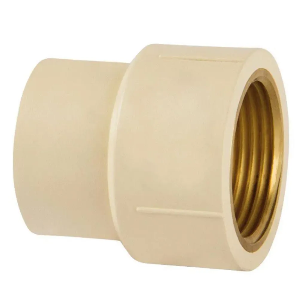 Luva Transição Roscável CPVC 22X3/4” – AMANCO