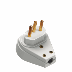 Pino Macho 3P Prensa 20A Branco - ILUMI