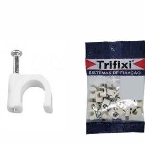 Abraçadeira Cabo Coaxial 10MM C/10pcs – TRIFIXI
