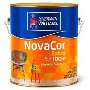 Esmalte Novacor Acetinado 1/4L Branco – SHERWIN-WILLIAMS