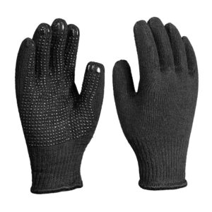 Luva Pigmentada Malha 4 Fios Preta – HF
