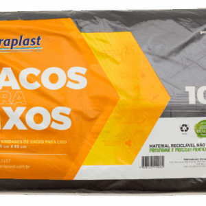Saco para Lixo 100L (75x85cm) c/100 unid. - GERAPLAST