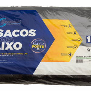 Saco para Lixo 100L (70x90cm) c/100 unid. - GERAPLAST