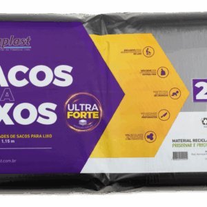 Saco para Lixo 200L (90x100cm) c/100 unid. - GERAPLAST