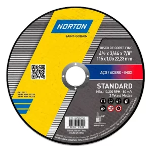 Disco de Corte Inox 22,23 mm – NORTON